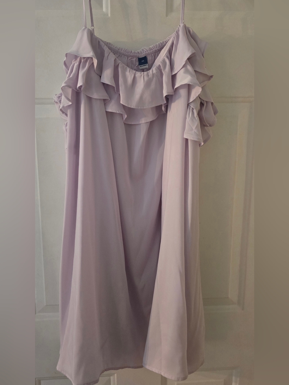 Old Navy Light Lavender Spaghetti Strap Dress 3x